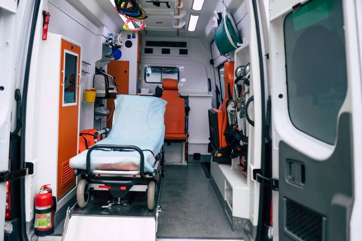 Ambulância uti móvel particular